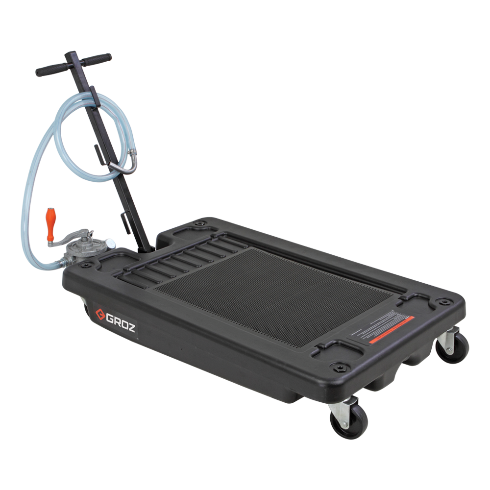 Oil Drain With Manual Rotary Pump